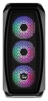 ПК IRU Game 520B5 MT Ryzen 5 5600X (3.7) 16Gb SSD1Tb RTX3060Ti 8Gb Windows 10 Home Single Language 64 GbitEth 650W черный (RUS) (1639151) - купить недорого с доставкой в интернет-магазине