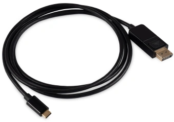 Кабель Buro ver1.4 USB Type-C (m) DisplayPort (m) 1.5м (BU-TYPEC-DP-1.5M) черный - купить недорого с доставкой в интернет-магазине