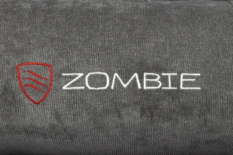 Кресло игровое Zombie Drift/F серый/черный крестов. пластик подст.для ног - купить недорого с доставкой в интернет-магазине