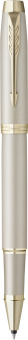 Ручка роллер Parker IM Monochrome T328 (2172955) Champagne PVD F черн. черн. подар.кор. - купить недорого с доставкой в интернет-магазине