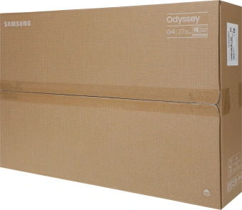 Монитор Samsung 27" Odyssey G4 S27BG400EI черный IPS LED 16:9 HDMI полуматовая HAS Piv 400cd 178гр/178гр 1920x1080 240Hz G-Sync FreeSync Premium DP FHD 5.3кг - купить недорого с доставкой в интернет-магазине