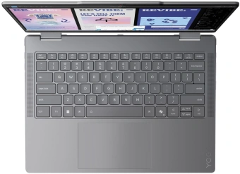 Ноутбук Lenovo Yoga 7 14ILL10 Core Ultra 7 256V 16Gb SSD1Tb Intel Arc 140V 14" OLED Touch WUXGA (1920x1200) без ОС grey WiFi BT Cam (83JQ003FRK) - купить недорого с доставкой в интернет-магазине