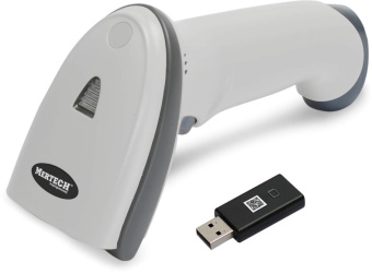 Сканер штрих-кода Mertech CL-2210 BLE Dongle 1D/2D белый (4833) - купить недорого с доставкой в интернет-магазине