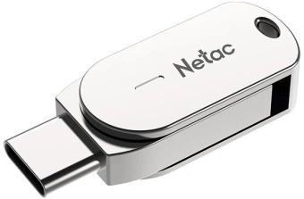 Флеш Диск Netac 32GB U785C NT03U785C-032G-30PN USB3.0 серый - купить недорого с доставкой в интернет-магазине