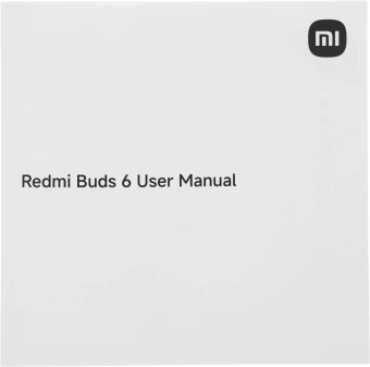 Гарнитура внутриканальные Xiaomi Redmi Buds 6 черный беспроводные bluetooth в ушной раковине (BHR9251GL) - купить недорого с доставкой в интернет-магазине