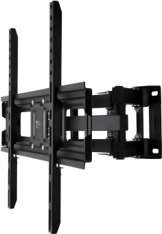 Кронштейн для телевизора Buro MF3 черный 32"-70" макс.40кг настенный поворотно-выдвижной и наклонный - купить недорого с доставкой в интернет-магазине