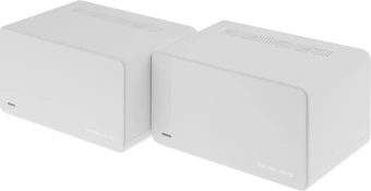 Бесшовный Mesh роутер Mercusys Halo H90X(2-pack) AX6000 10/100/1000BASE-TX белый (упак.:2шт) - купить недорого с доставкой в интернет-магазине