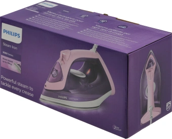 Утюг Philips DST3020/30 2200Вт фиолетовый - купить недорого с доставкой в интернет-магазине