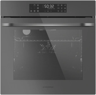 Духовой шкаф Электрический Maunfeld EOEH7614DGR темно-серый - купить недорого с доставкой в интернет-магазине