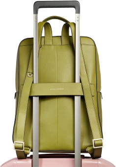 Рюкзак женский Piquadro Ashley CA6455W134/VE оливковый натур.кожа - купить недорого с доставкой в интернет-магазине