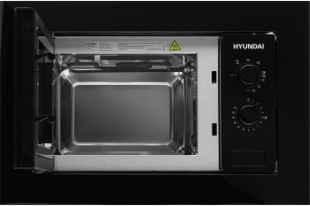 Микроволновая печь Hyundai HBW 2030 BG 20л. 800Вт черный (встраиваемая) - купить недорого с доставкой в интернет-магазине