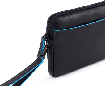 Клатч Piquadro Blue Square Revamp AC5946B2VR/BLU синий натур.кожа - купить недорого с доставкой в интернет-магазине