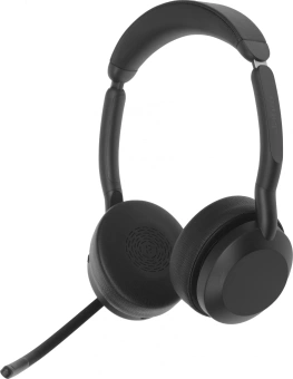 Наушники с микрофоном Jabra Evolve2 55 Link380a MS черный накладные BT оголовье (25599-999-999) - купить недорого с доставкой в интернет-магазине