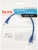 Патч-корд Buro UTP 4 пары cat.5E CCA molded 0.25м голубой RJ-45 (m)-RJ-45 (m) - купить недорого с доставкой в интернет-магазине