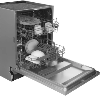 Посудомоечная машина встраив. Hyundai HBD 661 2100Вт полноразмерная серебристый - купить недорого с доставкой в интернет-магазине