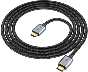 Кабель Hoco US03 ver2.0 HDMI (m) HDMI (m) 2м черный коробка - купить недорого с доставкой в интернет-магазине