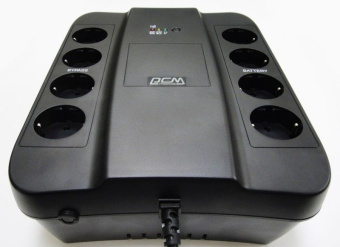 Источник бесперебойного питания Powercom Spider SPD-650U 390Вт 650ВА черный - купить недорого с доставкой в интернет-магазине