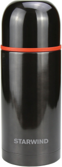 Термос Starwind 20-750/1 0.75л. графитовый картонная коробка - купить недорого с доставкой в интернет-магазине