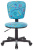 Кресло детское Бюрократ CH-204NX голубой Sticks 06 крестов. пластик - купить недорого с доставкой в интернет-магазине