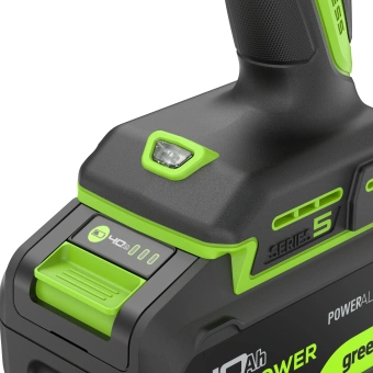 Дрель-шуруповерт Greenworks DD560 аккум. патрон:быстрозажимной (3708407CUB) - купить недорого с доставкой в интернет-магазине