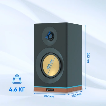 Колонки Оклик OK-605A 2.0 черный 60Вт BT - купить недорого с доставкой в интернет-магазине