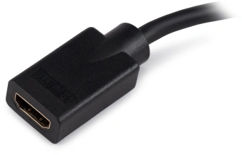 Переходник Buro DisplayPort (m)/HDMI (f) черный (BU-HDMI(F)-DP(M)) - купить недорого с доставкой в интернет-магазине