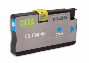 Картридж струйный Cactus CS-CN046 №951XL голубой (26мл) для HP DJ Pro 8100/8600 - купить недорого с доставкой в интернет-магазине