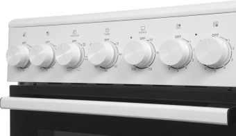 Плита Электрическая Midea MFO-M4E20T6E(WH) белый/черный стеклокерамика (без крышки) - купить недорого с доставкой в интернет-магазине