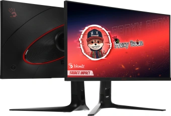 Монитор Bloody 27" MN272U черный IPS LED 1ms 16:9 HDMI M/M матовая HAS 400cd 178гр/178гр 3840x2160 160Hz G-Sync FreeSync DP 4K 6.5кг - купить недорого с доставкой в интернет-магазине