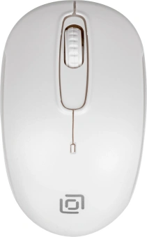 Мышь Оклик 505MW белый оптическая 1000dpi беспров. USB для ноутбука 3but (1018257) - купить недорого с доставкой в интернет-магазине