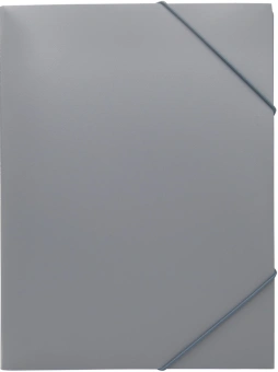 Папка на резинке Silwerhof Eco SE-PR04GREY A4 пластик 0.5мм кор.15мм серый - купить недорого с доставкой в интернет-магазине