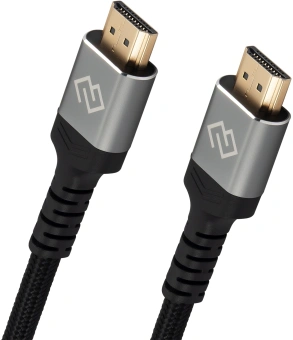 Кабель аудио-видео Digma HDMI (m)/HDMI (m) 2м. феррит.кольца позолоч.конт. черный (D-HDMI-2FF-V2.1-2M) - купить недорого с доставкой в интернет-магазине