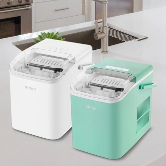 Ледогенератор Kitfort КТ-1831-1 100Вт белый - купить недорого с доставкой в интернет-магазине