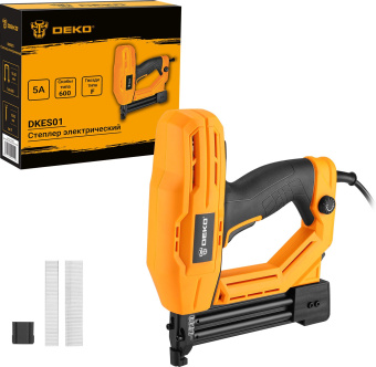 Степлер электрический Deko DKES01 - купить недорого с доставкой в интернет-магазине