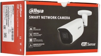 Камера видеонаблюдения IP Dahua DH-IPC-HFW3241EP-S-0360B-S2 3.6-3.6мм цв. корп.:белый - купить недорого с доставкой в интернет-магазине