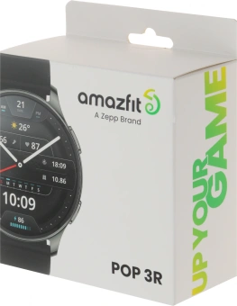 Смарт-часы Amazfit Pop 3R A2319 1.43" AMOLED корп.черный рем.черный (6972596107064) - цена, купить или заказать с доставкой в интернет-магазине Смарт-часы Amazfit Pop 3R A2319 1.43" AMOLED корп.черный рем.черный (6972596107064) - купить недорого с доставкой в интернет-магазине