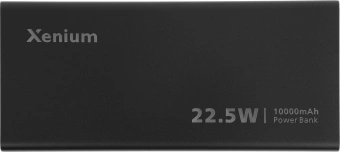 Мобильный аккумулятор Xenium CTP2210 10000mAh 22.5W 5A 2xUSB-A/USB-C серый (CTP2210BK/00) - купить недорого с доставкой в интернет-магазине