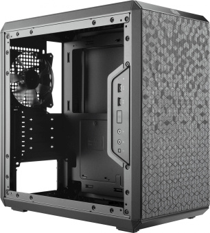 Корпус Cooler Master MasterBox Q300L черный без БП mATX 4x120mm 1x140mm 2xUSB3.0 audio bott PSU - купить недорого с доставкой в интернет-магазине