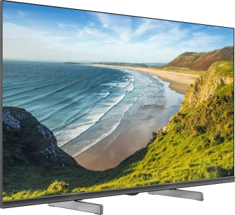 Телевизор LED Hyundai 32" H-LED32BS5100 WebOS Frameless Metal черный/серый HD 60Hz DVB-T DVB-T2 DVB-C DVB-S DVB-S2 USB WiFi Smart TV - купить недорого с доставкой в интернет-магазине