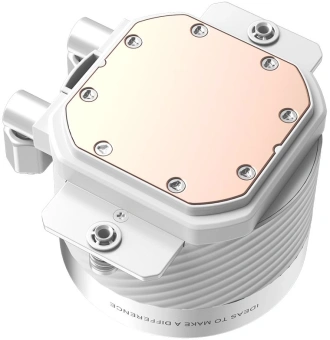 Система водяного охлаждения ID-Cooling FX360 Inf ARGB Soc-AM5/AM4/1151/1200/2066/1700 белый 4-pin 27.2dB Al+Cu 350W Ret (FX360 INF WHITE) - купить недорого с доставкой в интернет-магазине
