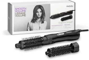 Фен-щетка Babyliss AS82E черный - цена, купить или заказать с доставкой в интернет-магазине Фен-щетка Babyliss AS82E черный - купить недорого с доставкой в интернет-магазине