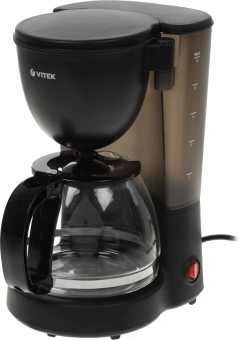 Кофеварка капельная Vitek Prive VT-8380 600Вт черный - купить недорого с доставкой в интернет-магазине