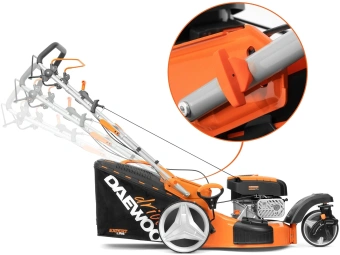 Газонокосилка роторная Daewoo DLM 5100SR 4400Вт - купить недорого с доставкой в интернет-магазине