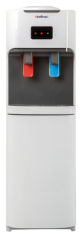 Кулер Hotfrost V115B напольный компрессорный белый/серый - купить недорого с доставкой в интернет-магазине