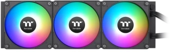 Система водяного охлаждения Thermaltake TH420 V2 Ultra EX ARGB Soc-AM5/AM4/1200/1700/1851 черный 4-pin 30.7dB Al+Cu LCD Ret (CL-W417-PL14SW-A) - купить недорого с доставкой в интернет-магазине