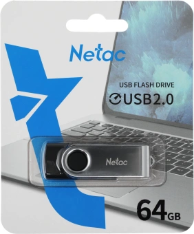 Флеш Диск Netac 64GB U505 NT03U505N-064G-20BK USB2.0 черный/серебристый Windows XP/7/8/10 or above; Mac OS X 10.5 or above; Linux 2.4.x or above - купить недорого с доставкой в интернет-магазине