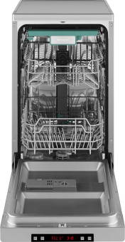 Посудомоечная машина Weissgauff DW 4015 серебристый (узкая) - купить недорого с доставкой в интернет-магазине