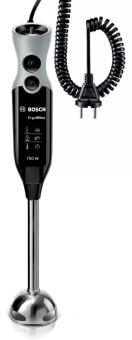 Блендер погружной Bosch MSM67170 750Вт черный/серый - купить недорого с доставкой в интернет-магазине