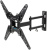 Кронштейн для телевизора Kromax OPTIMA-414 черный 20"-55" макс.30кг настенный поворотно-выдвижной и наклонный - купить недорого с доставкой в интернет-магазине