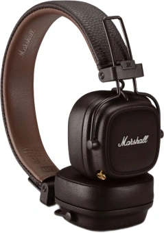 Гарнитура накладные Marshall Major IV коричневый беспроводные bluetooth оголовье (1006127) - купить недорого с доставкой в интернет-магазине